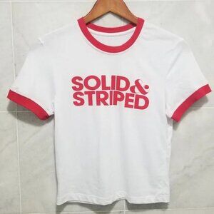 Solid & Striped Vintage Graphic Crop T Shirt